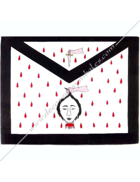 Apron 9th Degree Chosen Master- of the Nine AASR