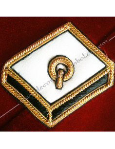 AASR 14th degree Great Chosen collar or masonic sash