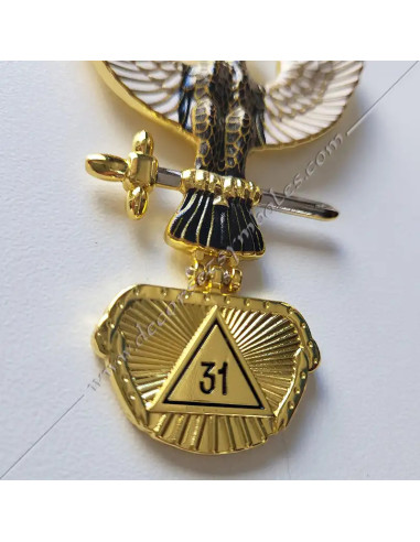 BCA331-bijoux-maconniques-aigles-grands-inspecteurs-31e-degres-reaa-memphis-or-decors-fm-consistoires-supremes
