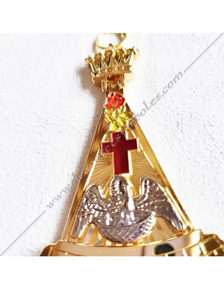 BBS241-Bijoux-maçonniques-18e-degrés-reaa-chevaliers-rose-croix-chapitres-cadeaux-fm-accessoires