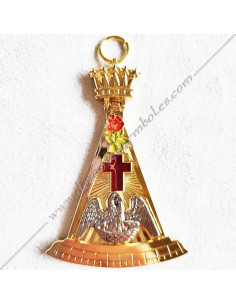 Jewel 4th Order - Prince Rose Croix - French Rite - BBS 240B
