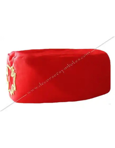 CHA004-masonic-headdress-caps-hats-knights-rose-cross-18th-degrees-memphis-aasr-accessories-fm-chapters