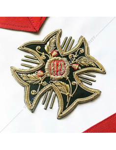 HRA005-masonic-aprons-aasr-knights-rose-cross-18th-degrees-cross-patted-decorations-chapters-fm 2