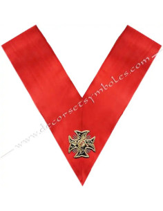 HRA049-sautoirs-cordons-maconniques-chevaliers-rose-croix-18e-degres-reaa-pattees-chapitres-fm