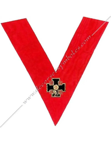 HRA139-cordons-sautoirs-18e-degres-reaa-chevaliers-chapitres-rose-croix-potencees-maconniques-accessoires-fm