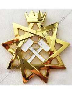 BCH245-gcgrf-jewellery-gold-mallets-masonic-5h-orders-grades-wisdom-rites-french-chapters-gcg-godf-fm