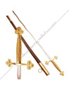 Epee Massonico Flamboyante con Fourreau Epes