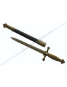 DFM010-dagues-poignards-epees-maconniques-droites-treflees-1er-ordre-rite-francais-cadeaux-boutiques-fm