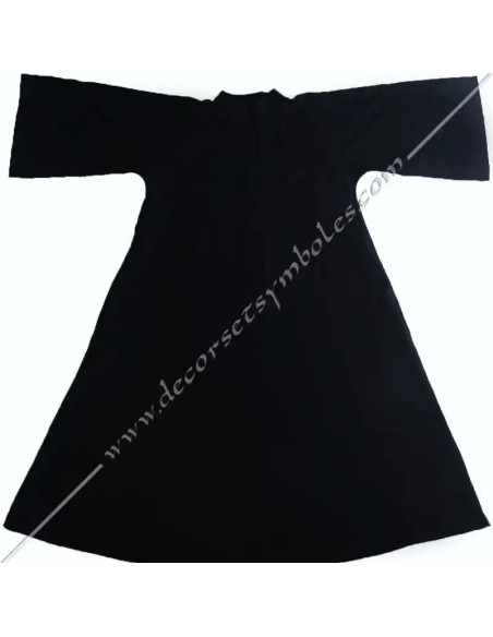 RHS100-robes-aubes-toges-maconniques-noires-glff-boutiques-croix-vetures-coule-malte-fm-cadeaux