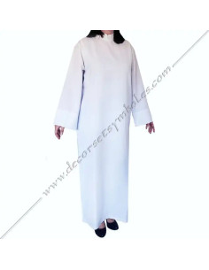 Robe maçonnique blanche Memphis-Misraïm