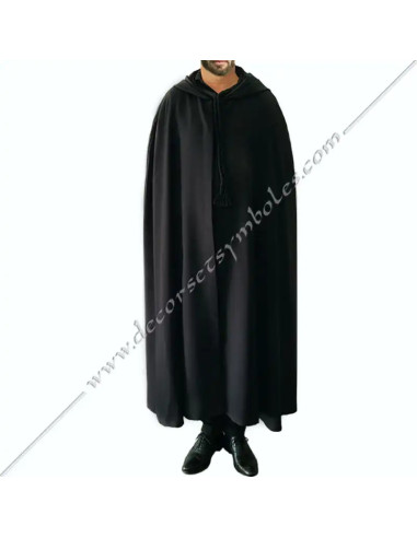CHS130-martinist-capes-black-hood-downs-vests-martinism-shops-fm-accessories-tools-lodges-gifts
