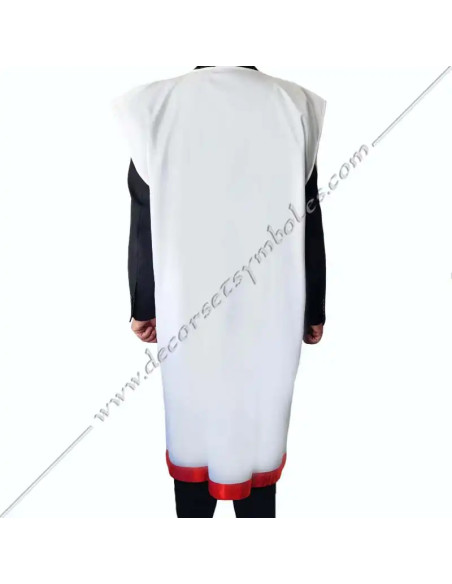 Aube Masónico blanco à Cruz rojo RHS141 2º Orden Rito