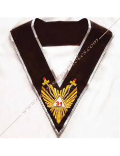 HRA163-masonic-collar-sash-31-32-33-degres-velcro-aasr-workshops-superiors-rite-scotish-gifts-shops-fm