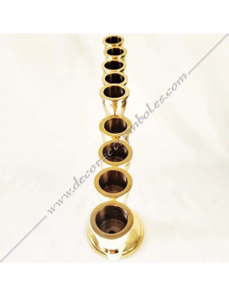 OUT074-candleholders-menorah-masonic-9-branches-candles-ceremonies-fm-lodges-tools-accessories-shops
