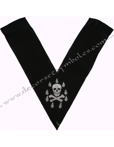 SRF169-masonic-collar-sash-webmasters-french-groussier-rites-shops-decorations-fm-articles-objects-lodges