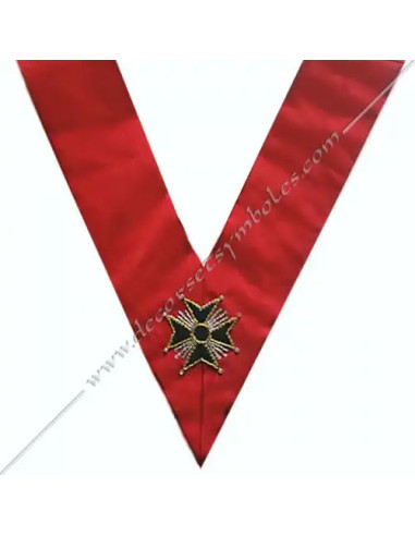 Collare 32º Grado Sublime Prince détail de la broderie