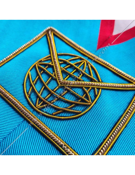 Masonic collar or sash of Master of the Web or Webmaster