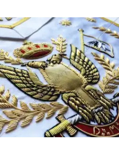 Masonic apron of Sovereign Grand Inspector General