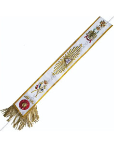 HRA020-sashes-scarfs-33rd-degrees-aasr-greats-consistories-inspectors-sovereigns-whites-masonic-slogans-fm