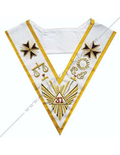 HRA114-collars-sashes-ribbons--masonic-31st-degrees-aasr-greats-inspectors-inquisitors-white-shops-gifts-fm
