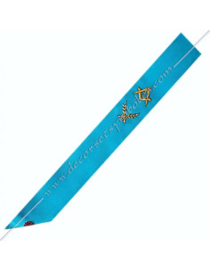 BRF004B-sahes-harnesses-masters-ribbons-scarfs-masonic-masters-rites-french-groussier-square-compass-acacia-fm
