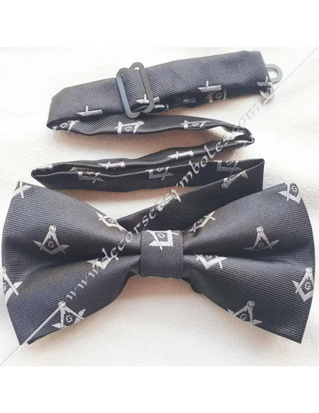 NDS010-black-masonic-bow-ties-blacks-squares-compasses-decorations-accessories-shops-fm-ceremonies