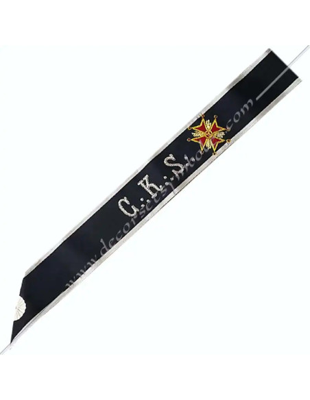 HRA032CKS-30e-degres-baudriers-maconniques-rubans-reaa-cordons-kadoschs-chevaliers-decors-kaddoshs-fm
