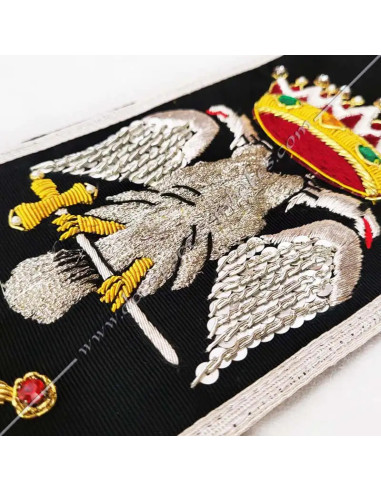 HRA016CKH-scarfs-kadoschs-knights-aasr-30th-degrees-kaddoshs-sashes-ckh-harnesses-fm-eagles-skulls-bones