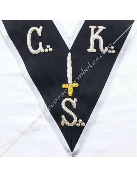 HRA035-cordons-30e-reaa-degres-sautoirs-chevaliers-juges-grands-2e-2nd-kaddoshs-kadosch-fm-cks-epees