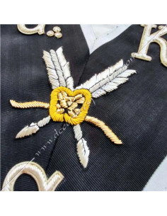 HRA038-greats-secretaries-collars-knights-aeropages-sashes-30th-degrees-aasr-kadoschs-kaddoshs-ribbons-fm 2