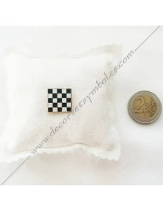PIN015-pins-lapel-pin-checkers-masonic-mosaic-paving-dualities-balances-decorations-gifts-shops-fm 2