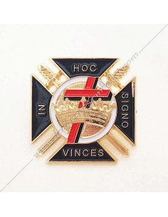 Pin's In Hoc Signo Vinces RER CBCS | Maçonnique