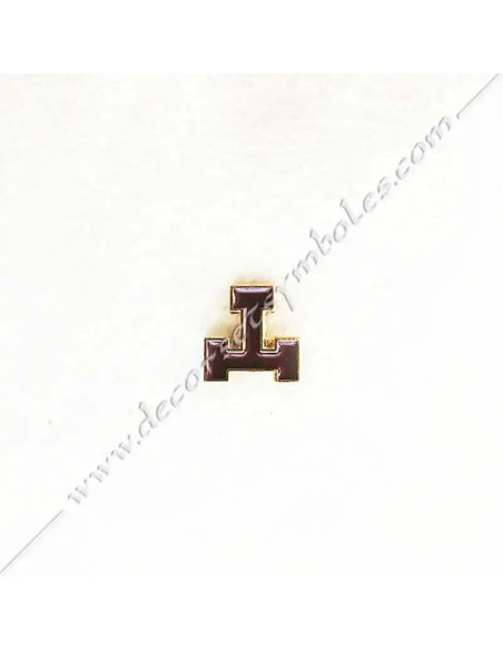 Pin's Triple Tau Arco Real Joyas Masónicas