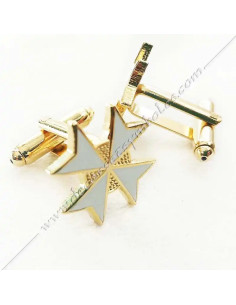 PAR014-parures-ensembles-sets-croix-malte-pins-boutons-manchettes-maconniques-cadeaux-fm 2