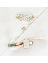 Parure Maçonnique La Marque WSSSHT Épingle, Boutons