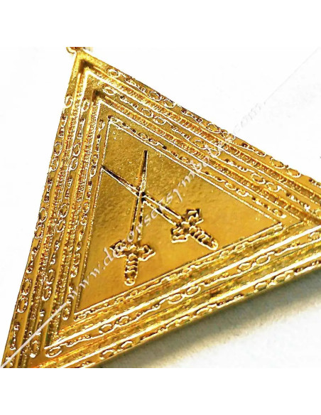 Joya masónica de Caballero de Oriente y de la Espada del