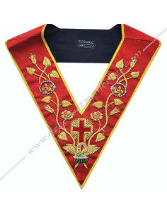 HRA108-reaa-pelicans-croix-roses-latines-feuilles-branches-18e-degre-roses-croix-chevaliers-cadeaux-fm