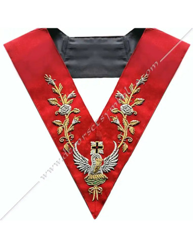 HRA074-sautoirs-pelicans-maconniques-reaa-chapitres-roses-croix-18e-degres-cordons-chevaliers-cadeaux-fm