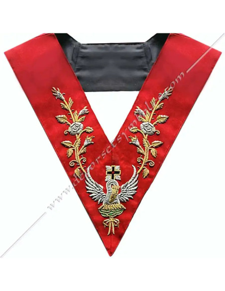 HRA074-sautoirs-pelicans-maconniques-reaa-chapitres-roses-croix-18e-degres-cordons-chevaliers-cadeaux-fm