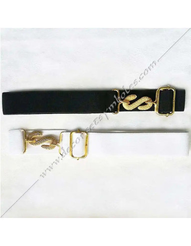 ACC041-extensions-rallonges-ceintures-elastiques-maconniques-noires-blancs-fermoirs-serpents-or-argent-fm