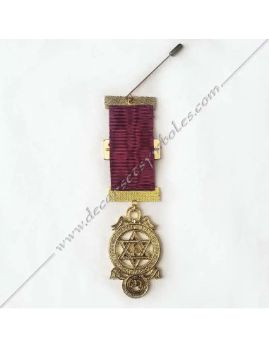 MAR012-medailles-bijoux-maconniques-principals-arches-royales-rubans-cramoisi-fm-cadeaux-accessoires