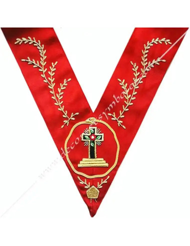 HRA023-sautoirs-cordons-maconniques-tres-sages-athirsatas-chevaliers-rose-croix-18e-degre-reaa-fm