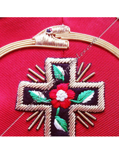 HRA023-masonic-collars-sashes-knights-wise-athirsatas-knights-rose-cross-18th-fm-degrees-aasr-shops