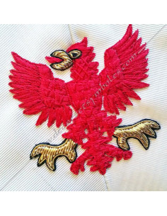 Cordon rituel pour le Chevalier de l'Aigle Rouge (12e degré