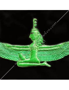HRM056-masonic aprons-goe-27th-patriarch-degrees-isis-memphis-misraim-green-shops-accessories-fm 2