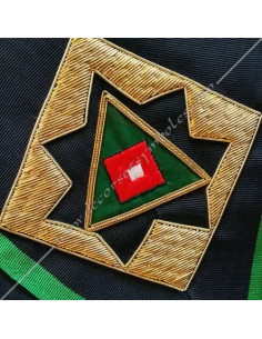 HRE0562-collars-sashes-ribbons-masonic-officers-patriarch-isis-27th-degrees-goe-memphis-misraim-fm 2
