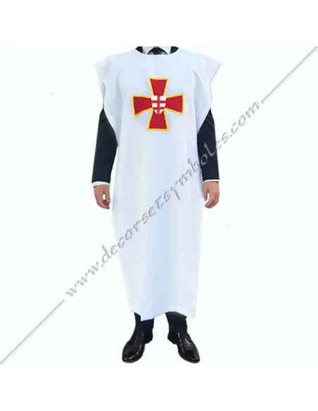 Chlamyde blanco OSMCS Ordre Supreme y Militaire