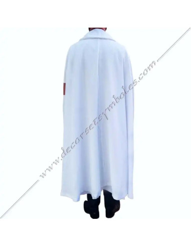 White OSMCS Cape Supreme and Military Order of the Knights