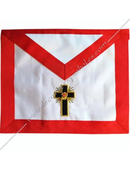 HRA130-aprons-masonic-18th-degrees-aasr-cross-latin-knights-pink-cross-chapters-decorations-fm