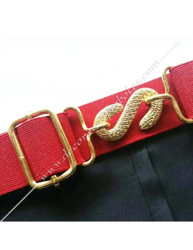 Apron 18th Degree Rose-Cross Knight AASR vue d'ensemble